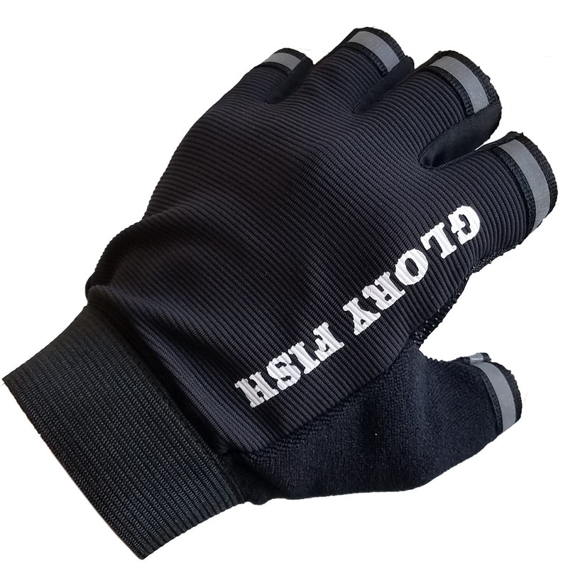 Glory Fish GL-002 Game Gloves, 5 Cut Black, Free