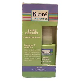 Bioré ( 1 ) Biore • SHINE CONTROL Moisturizer • DISCONTINUED • OIL-FREE  1.7 fl oz