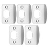 EMSea 5 Pcs D Shaped Door Latch Strike Plate Striker