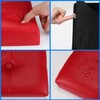 Bsketa Storage Ottoman, Folding Foot Stool with Thicker Foam Padded
