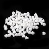 Tighall 100PCS White Soft Plastic Screw Hole Cover Plugs, 3mm