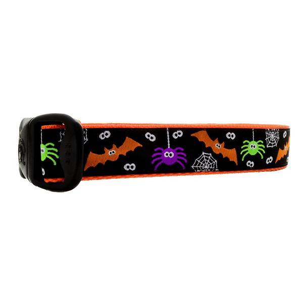 3 Dirty Dawgz Adjustable 1" Bats and Spiders Halloween Web