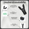 Breathing Trainer,Portable Muscle Trainer with Breathing Adjustable Resistance Settings,Improve Breathing