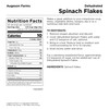 Augason Farms Dehydrated Spinach Flakes 8 oz No. 10 Can