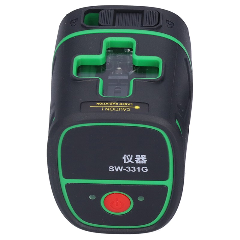 SW‑331G Cross Laser Meter Horizontal Vertical Green Beam Leveling Tool