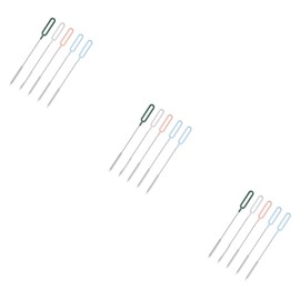 Beavorty 3sets Baby Bottle Straw Brush Nylon Cleaning Brush Safe Practical Tool 5pcs*3 Random Color