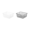 iron basket vs white