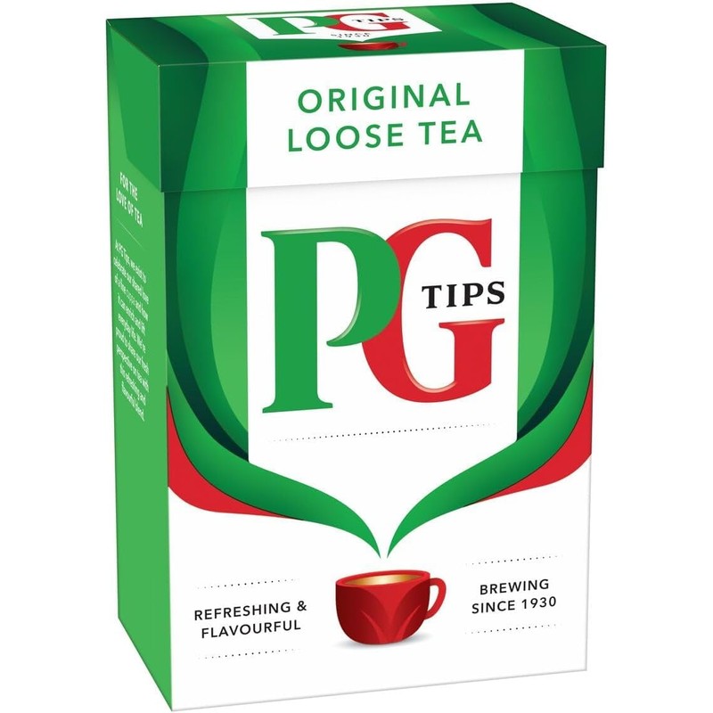 PG Tips Black Tea, Loose Tea, 8.8-Ounce Boxes (Pack of