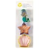 Wilton Mermaid Cookie Cutters Set, 3 Pieces