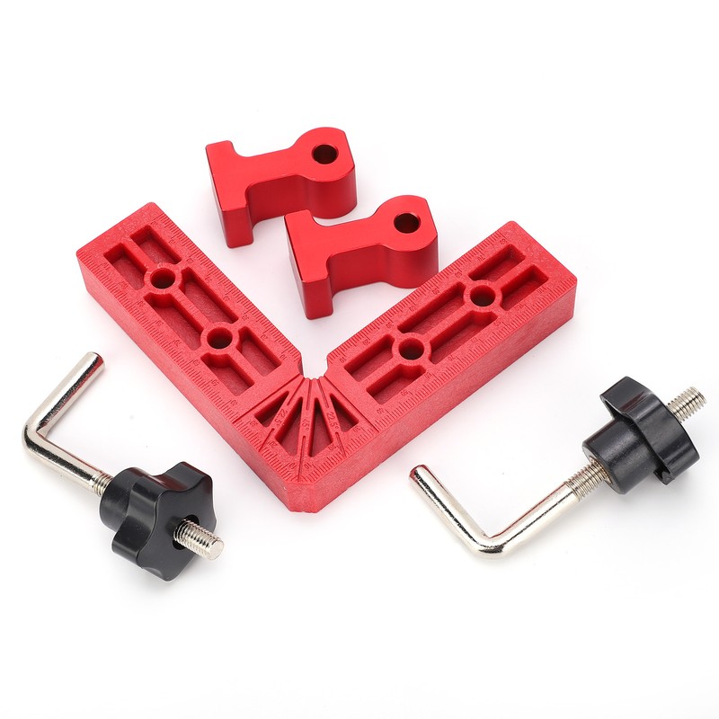 90 Degree Positioning Square Plastic Right Angle Clamp Woodworking Hand