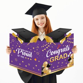 2024 Graduation Guest Book, Graduation Large Signature Guest Book Board, Class of 2024 Congrats Grad Giant Guest Book, Class of 2024 Graduation Decorations, Congratulations Graduation Class of 2024