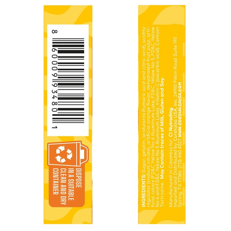 Festy Orange Gelatin Dessert Mix, 3 oz