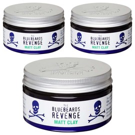 Bluebeard Revenge Matte Clay Hair Styling Agent, 100ml, 3 pieces / 블루비어드리벤지 매트 클레이 헤어 스타일링제, 100ml, 3개