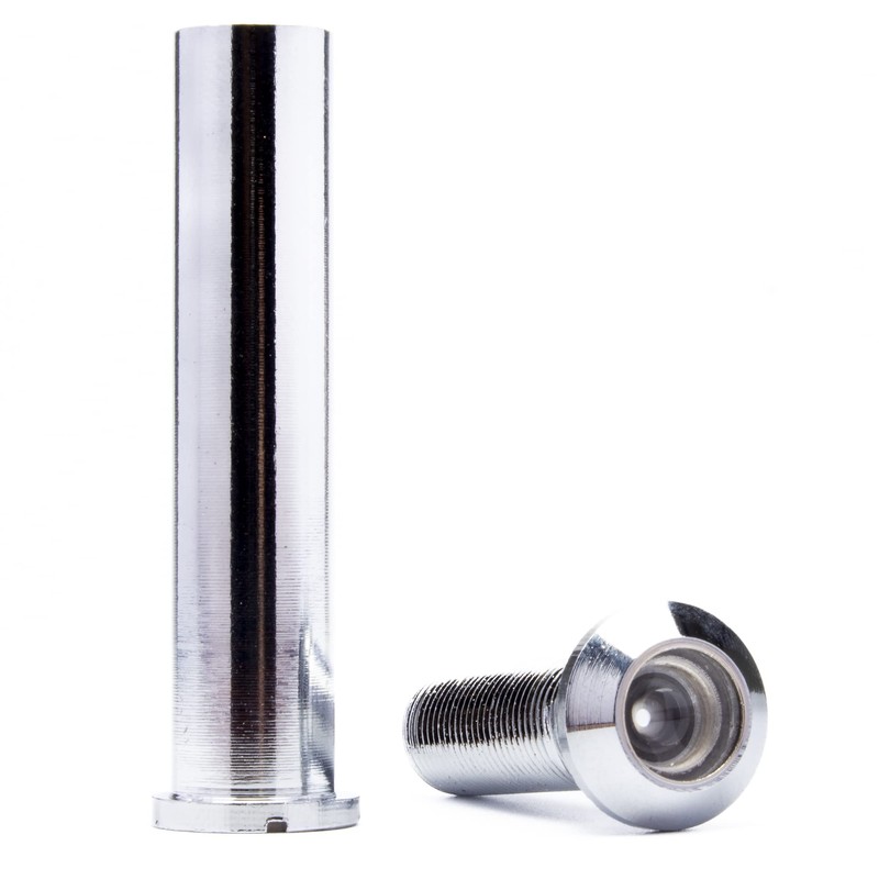 Sweet by Ultion Chrome Spyholes, 60-85mm. Security Spy Hole for