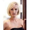 Bob half wig hairpiece, Flexihair: Amelie chestnut brown #8
