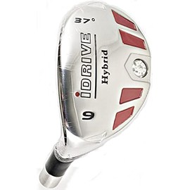 Left-Handed Men's I-Drive #9-37° Loft Hybrid Golf Club with Graphite Shaft, Regular Flex