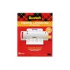 Scotch Matte Thermal Laminating Pouches, Ultra Clear with Matte Finish,