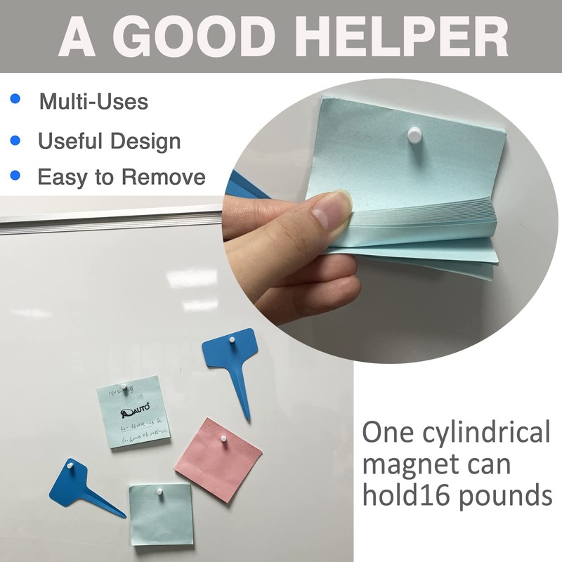 Small Cylinder Neodymium Magnets, 50Pcs Strong Refrigerator Magnets Tiny Rare