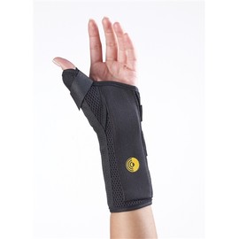 Corflex 8" Ultra Fit Cool Wrist Splint w/Abducted Thumb - Medium / Right