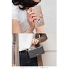 Salon de Alphard Smartphone Strap, Wrist Strap, Short Chain, Leather,