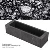 75ml Graphite Ingot Mold Rectangular Graphite Mold for Metals Melting