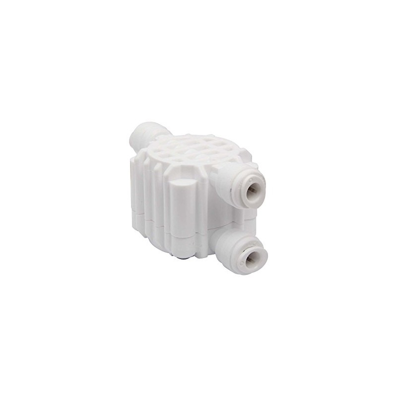 Auto Shut-Off Valve with 1/4 Quick-Connect Fittings For RO Reverse