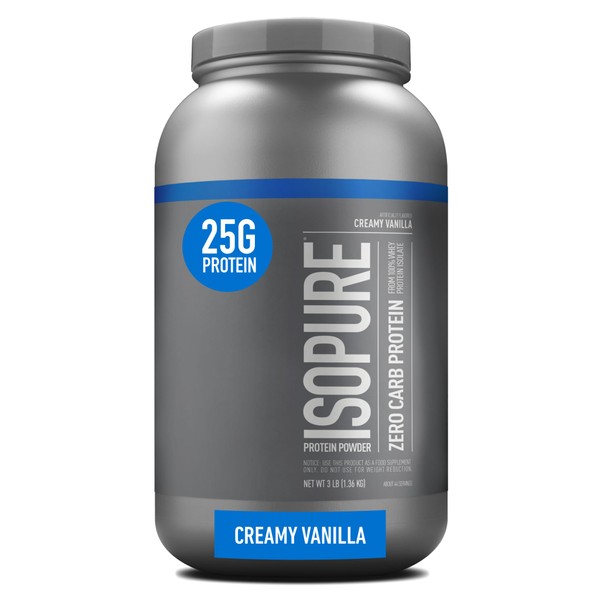 Isopure Isopure Zero Carb 100% Pure Whey Isolate Protein Powder,
