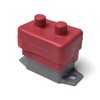 MGI SpeedWare Reset Circuit Breaker with Cover, 12-24vDC Automotive Surface