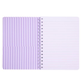 Lilly Pulitzer Hardcover Mini Spiral Notebook, 8.5" x 6.5" Small Journal with 160 College Ruled Pages, Secret Escape