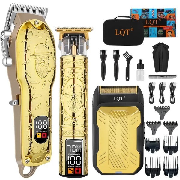 Unbranded Hair Clipper and Trimmer Set Barber Clippers Set for