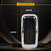 WODHMIEY Front Grille Insert Honeycombs Mesh Cover for Cherokee 2014-2018,