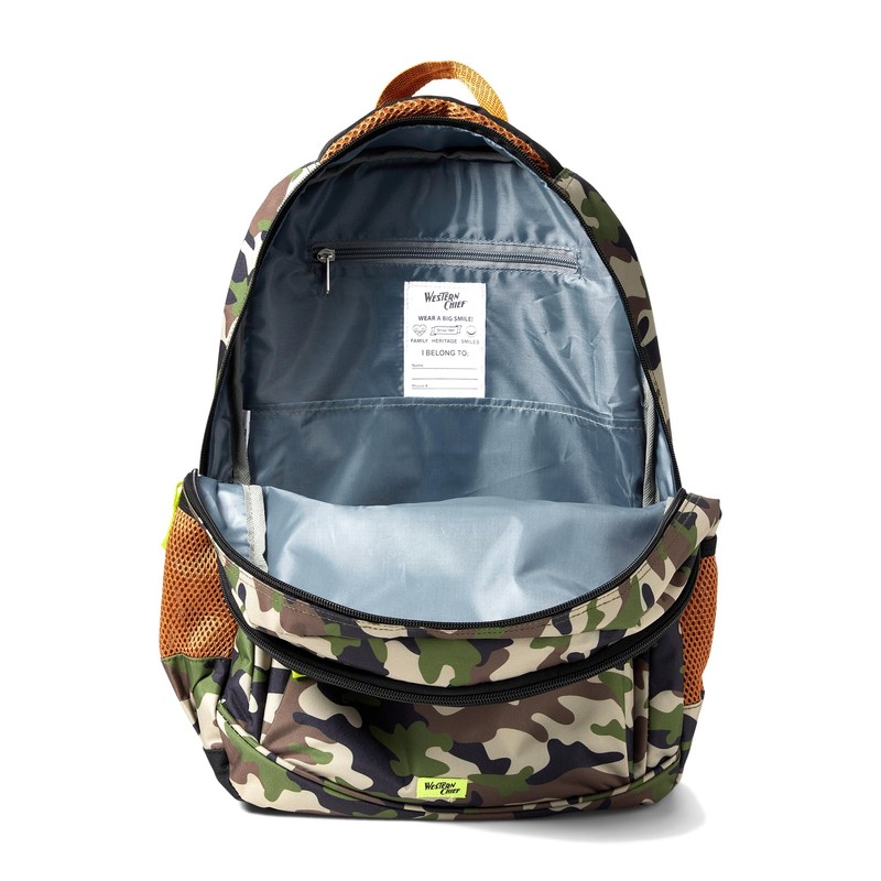 Western Chief Kids Boys Printed Backpack, Camo, Medium