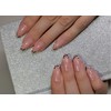AiN Katy Pack of 24 False Nails, French, Leopard Print,