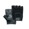 Weight lifting gloves - leather/mesh