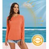 MAGCOMSEN Women Long Sleeve Shirts UV Sun Protection T Shirts