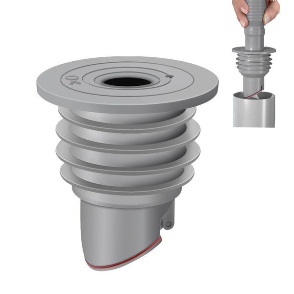 Anti-Odor Floor Drain Plug Sewer Pipe Seal Ring Sealing Cover