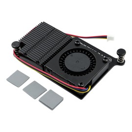 Namvo Aluminum Heatsink for Raspberry Pi 5 (Black)
