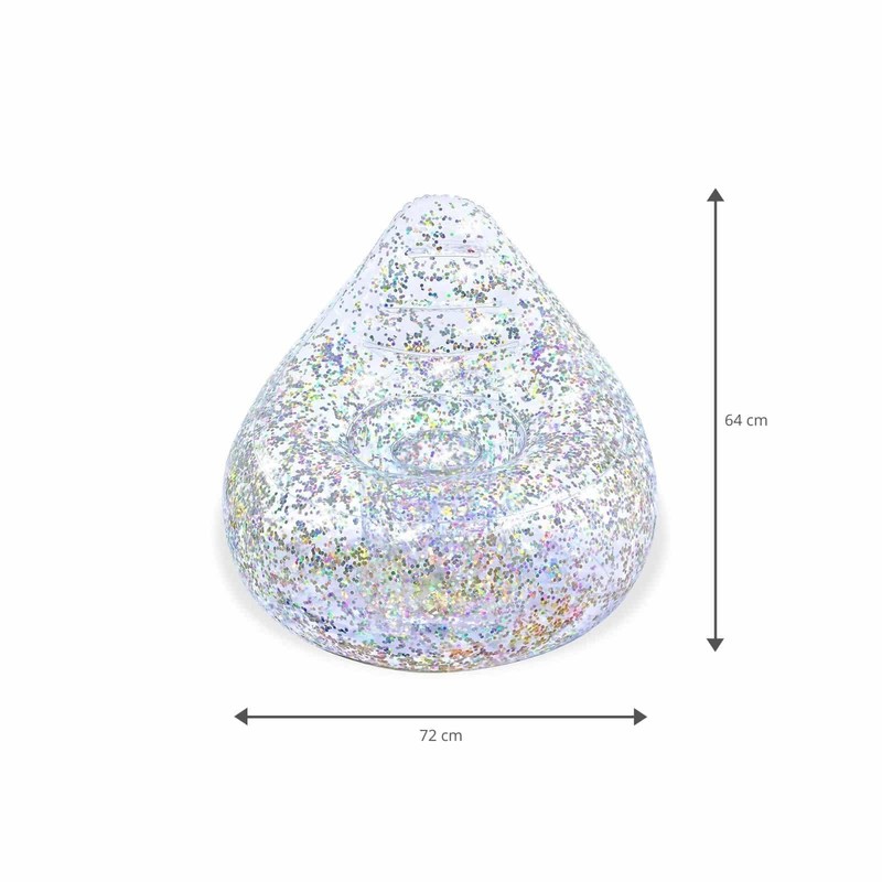 Bestway Glitter Dream Air Chair 72 x 72 x 64