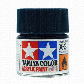 Tamiya 81503 Acrylic Mini X-3 Royal Blue