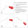 JSJSYO 30 Pieces Embroidery Thread Gradient Embroidery Floss Friendship Bracelets