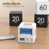 Lichamp Desktop Digital Timer,Gravity Sensor Timer Cube with LED Display,Square