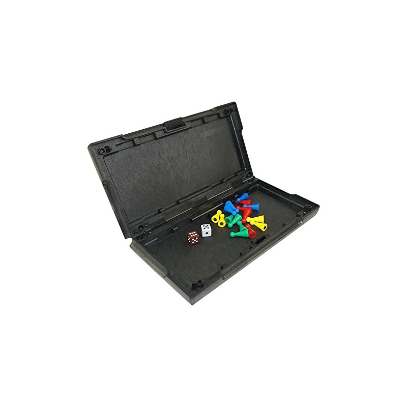 Ludo Game Board Set -9.5”, Magnetic Folding Travel Classic Strategy
