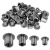 40pcs T-Shaped Weld Nuts, 4 Sizes 1/4"-20 5/16"-18 3/8"-16 1/2"-13