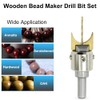 6-25 Set, Wooden Beadmaker Drill Cutter Set, Professional Woodworking Tool