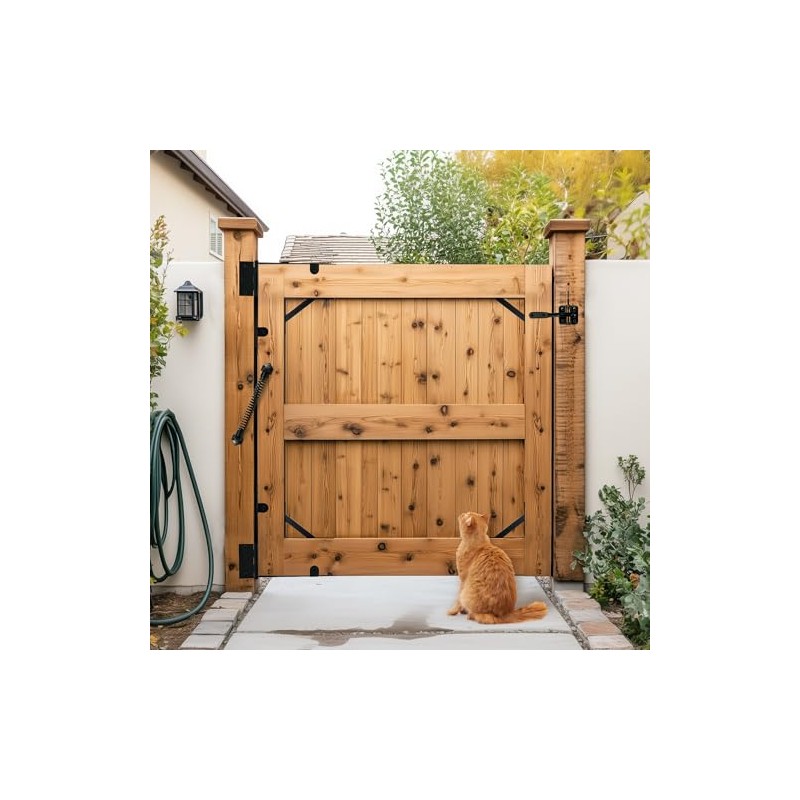 Fence Gate Kit Gate Hardware, 1 Set Anti Sag Gate