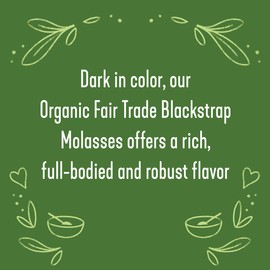 Wholesome Sweeteners, Blackstrap Molasses, 16 oz