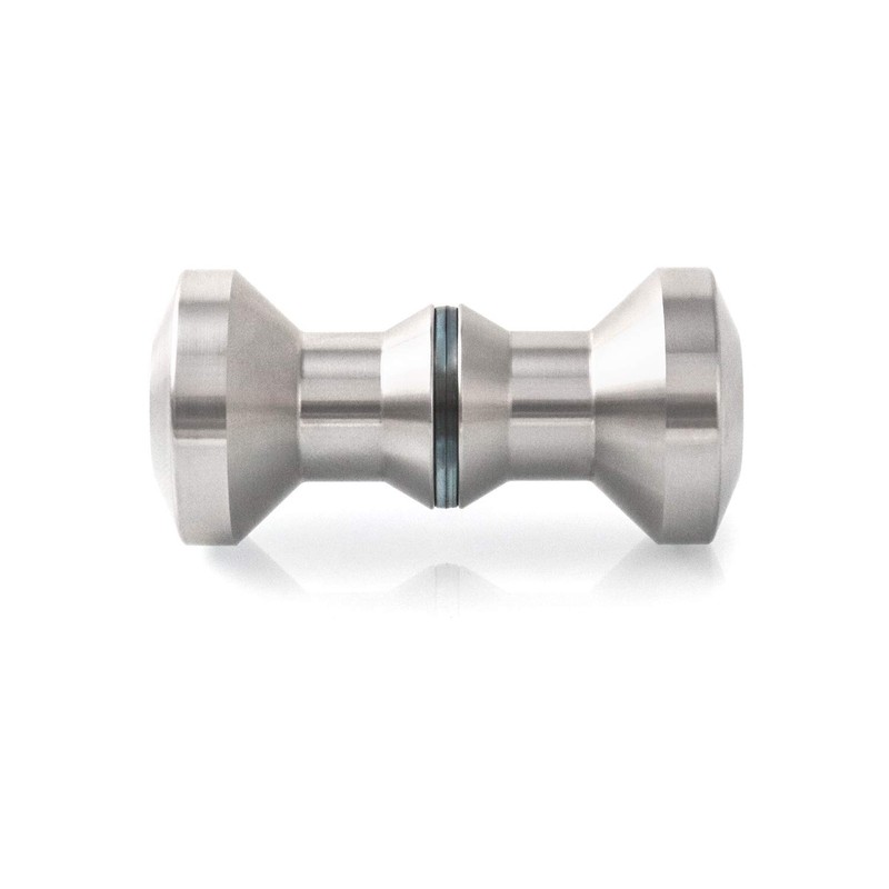 QWORK® Shower Door Knobs, 304 Stainless Steel Shower/Bath Pull Handle,