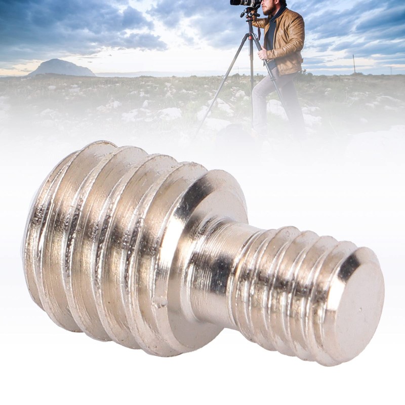 3/8 to M6 Male Conversion Screw, Tripod Mount Converter 3/8"