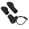 Electric Bicycle Twist Throttle Left 22.2mm Waterproof Throttle Grips for
