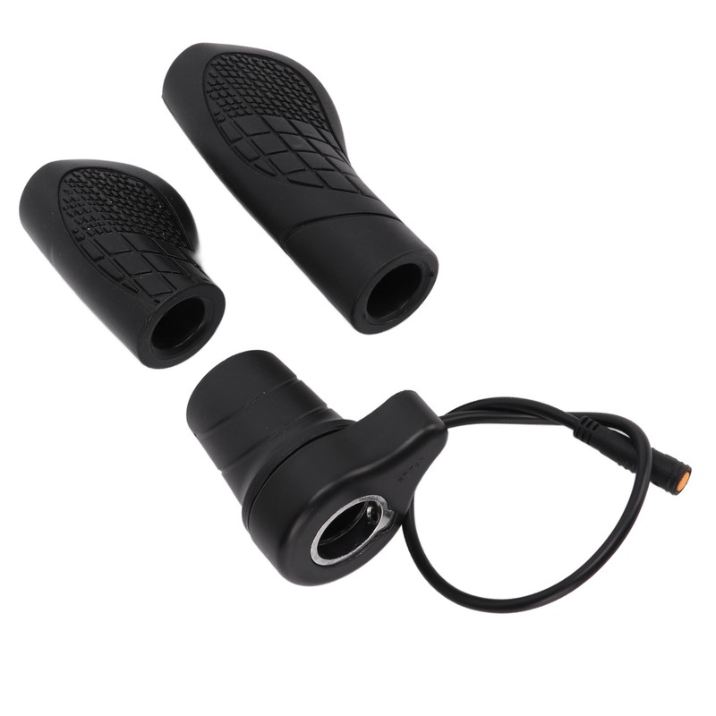 Electric Bicycle Twist Throttle Left 22.2mm Waterproof Throttle Grips for